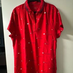 Women’s Tommy Hilfiger Red monogrammed Polo dress